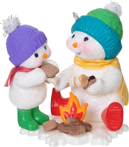 Hallmark Keepsake Christmas Ornament 2025, Making Memories Scrumptious S'Mores, Snowman Collectors Gifts in Saudi Arabia