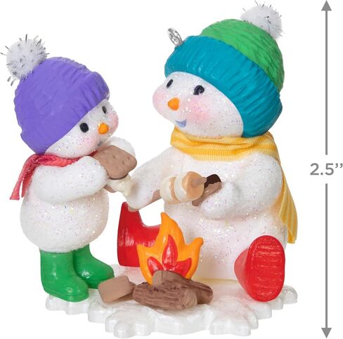 Hallmark Keepsake Christmas Ornament 2025, Making Memories Scrumptious S'Mores, Snowman Collectors Gifts in Saudi Arabia