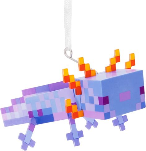Hallmark Minecraft Blue Axolotl Christmas Ornament, Gifts for Gamers in Saudi Arabia