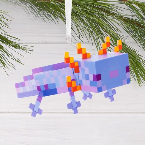 Hallmark Minecraft Blue Axolotl Christmas Ornament, Gifts for Gamers in Saudi Arabia