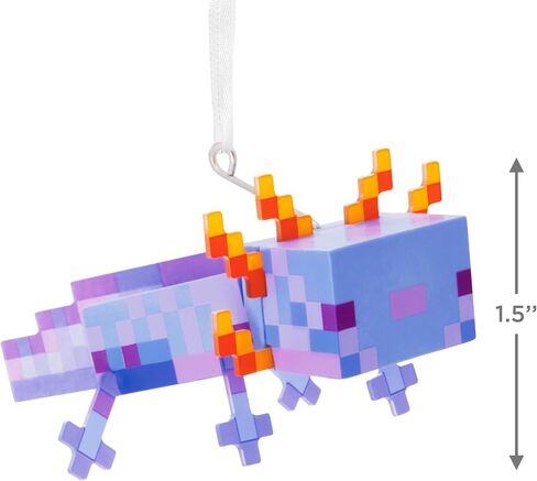 Hallmark Minecraft Blue Axolotl Christmas Ornament, Gifts for Gamers in Saudi Arabia