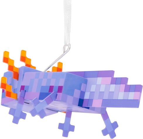 Hallmark Minecraft Blue Axolotl Christmas Ornament, Gifts for Gamers in Saudi Arabia