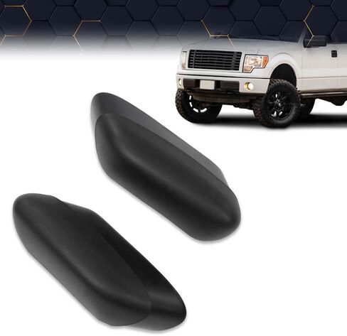 PIT66 مجموعة غطاء نهاية قضيب الخطوات الجانبية للوحة الجري متوافقة مع Ford F150 2004-2014 للسائق والراكب 4L3Z-16A454-AB 4L3Z-16A455-AB in Kuwait