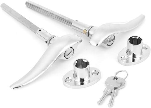 Auto Exterior Door Handle, Stainless Steel Car Outside Locking Door Handles Replacement for 3 Window Coupe 1932-1934 in Saudi Arabia