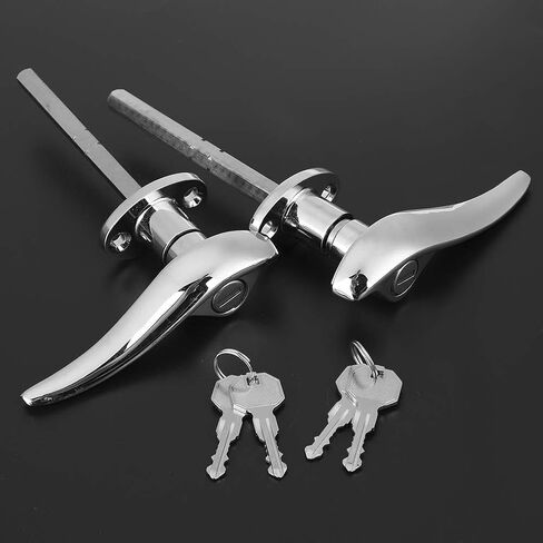 Auto Exterior Door Handle, Stainless Steel Car Outside Locking Door Handles Replacement for 3 Window Coupe 1932-1934 in Saudi Arabia