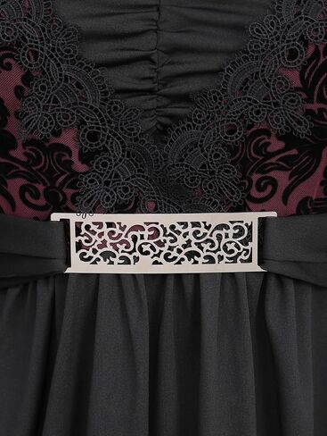 Rosegal المرأة حجم كبير الدانتيل زين تقليم Ruched مشبك يتدفقون الأزهار طويلة الأكمام مضيئة 2 في 1 Flowy الأعلى in Saudi Arabia