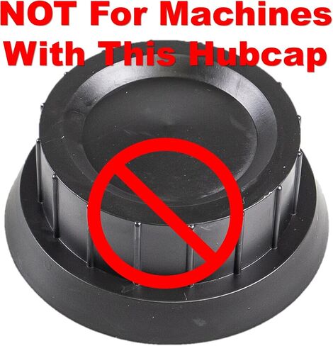 HD Switch 4 Pack Standard Hub Caps for Cub Cadet fits XT1 Series 2020 & Up, LT42 LT42E LT46 LT50 ST54 GT50 GT54 Front/Rear Wheel Lawn & Garden Tractor Mowers in Saudi Arabia
