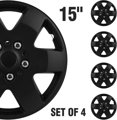 ECCPP تصميم عجلات السيارات لتويوتا لنيسان لمازدا الخ سهلة التركيب سيارة عجلة Hubcaps 15 بوصة Hubcap أغطية الاطارات in Saudi Arabia