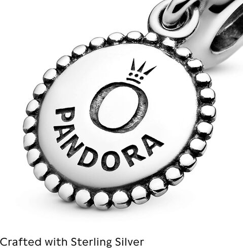 PANDORA Icon Dangle Charm - هدية لها - لحظات متوافقة - حلية سوار من الفضة الإسترلينية - مع صندوق هدايا in Saudi Arabia