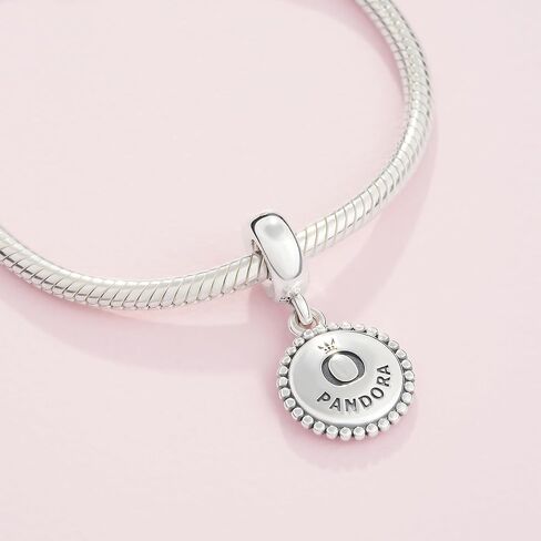 PANDORA Icon Dangle Charm - هدية لها - لحظات متوافقة - حلية سوار من الفضة الإسترلينية - مع صندوق هدايا in Saudi Arabia