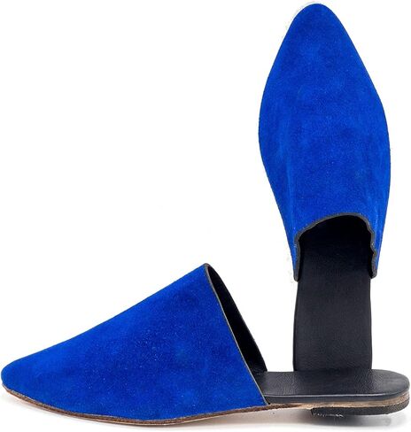 Suede mule || leather Mules shoes for women || Premium Handmade Babouches || Loafers Women's Mules & Clogs || Womens babouche slippers in Saudi Arabia