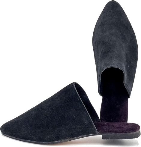 Suede mule || leather Mules shoes for women || Premium Handmade Babouches || Loafers Women's Mules & Clogs || Womens babouche slippers in Saudi Arabia
