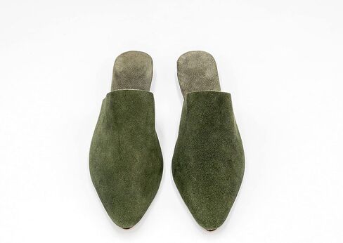 Suede mule || leather Mules shoes for women || Premium Handmade Babouches || Loafers Women's Mules & Clogs || Womens babouche slippers in Saudi Arabia