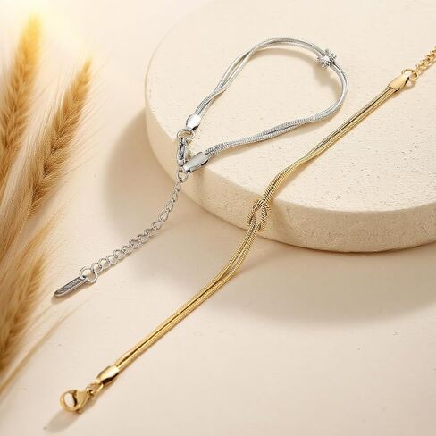 Matching Couple Bracelets – Infinity Promise Love Knot BFF Bracelets for Women & Men, Hypoallergenic Non-Tarnish Friendship Jewelry, Bestie Gifts, Forever Relationship Jewelry for Her/Him in Saudi Arabia