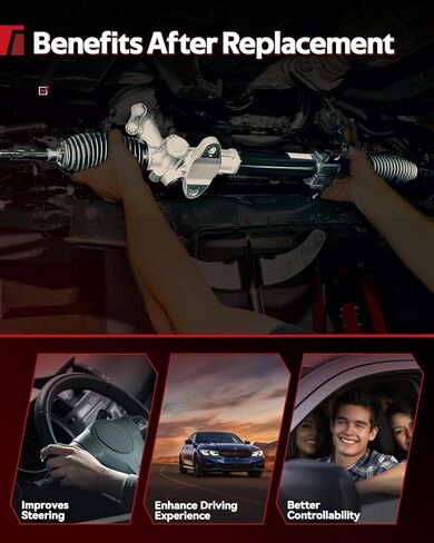 Torchbeam Hydraulic Power Steering Rack and Pinion Replacement for Subaru 2008 2009 2010 2011 2012 2013 2014 Impreza 2.5T Replace# 262326 in Saudi Arabia
