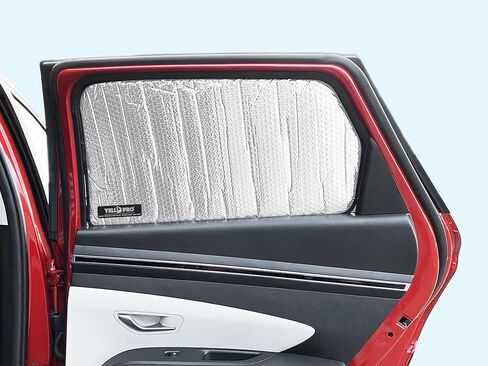 Side Window Rear Seat 2nd Row Sunshade Custom Fit for 2017 2018 2019 2020 2021 2022 2023 2024 2025 Honda Ridgeline Truck Pickup, UV Reflector Sun Protection Accessories (Set of 2) in Saudi Arabia