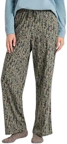 Life is Good. Women's Cardinal Winter Snuggle Up Sleep Pant, Moss Green in Saudi Arabia
