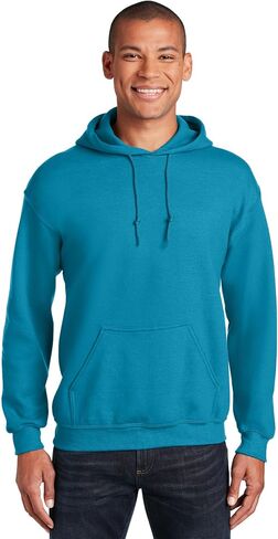 Gildan - Heavy Blend Hooded Sweatshirt - 18500 - S - Sapphire in Saudi Arabia