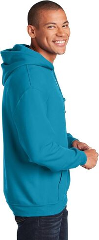 Gildan - Heavy Blend Hooded Sweatshirt - 18500 - S - Sapphire in Saudi Arabia