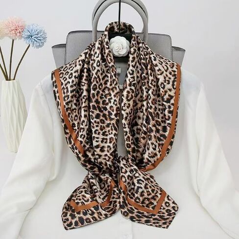 2 قطعة 35 "وشاح الرأس من الساتان الحرير مثل الشعر وشاح كبير أوشحة الرأس باندانا أشرطة رأس الحجاب للنساء السود in Kuwait