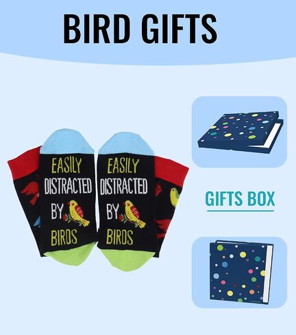 Birds Lover Gift for Men Women, Bird Socks for Teens Female Male in Saudi Arabia