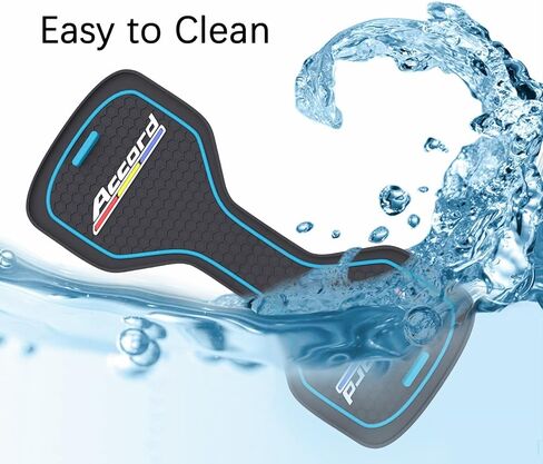 Honda Accord Accessories,Car Cup Holder Coaster for Honda Accord, Waterproof Cup Holder Coasters, Anti-Slip Car Cup Holder Mat for Honda Accord, Fit for Honda Accord Model Years 2018-2022(Blue in Kuwait