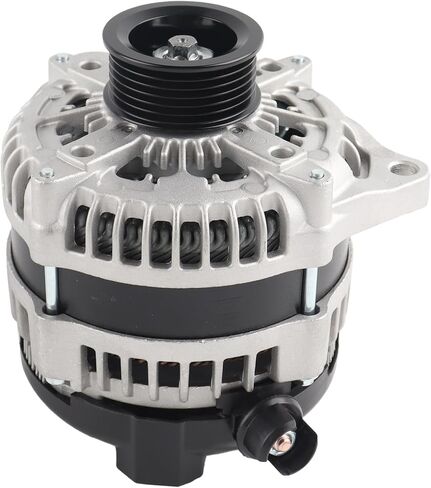المولد 225A 12V 6-Groove Pulley متوافق مع Ford F-150، Explorer، Edge، Police Interceptor Sedan/Utility، سيدان شرطة الخدمة الخاصة ولينكولن MKZ، MKX، MKT، Continental، استبدال 11629N in Saudi Arabia