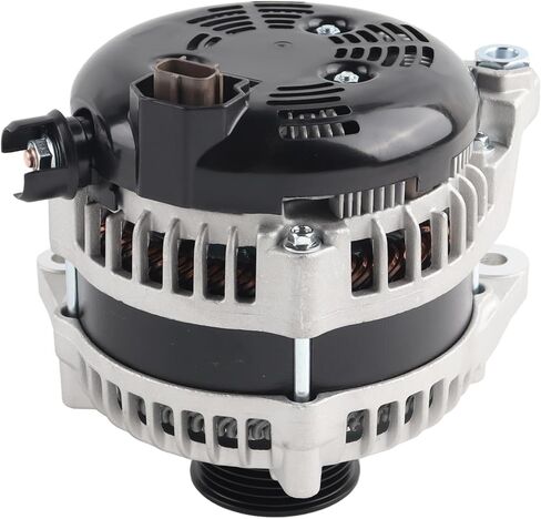 المولد 225A 12V 6-Groove Pulley متوافق مع Ford F-150، Explorer، Edge، Police Interceptor Sedan/Utility، سيدان شرطة الخدمة الخاصة ولينكولن MKZ، MKX، MKT، Continental، استبدال 11629N in Saudi Arabia