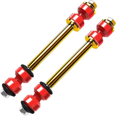 K80631 Sway Bar Stabilizer Link Kit متوافق مع كاديلاك إسكاليد 1999-2006، لسيلفرادو لـ Avalanche 2002-2006، لـ Express 2003-2005، لـ Hummer H2 2003-2009 مجموعة وصلات التعليق in Saudi Arabia