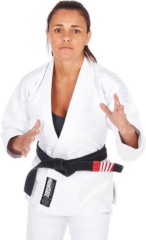 ملابس تاتامي القتالية للسيدات Estilo Black Label BJJ Gi - رمادي/أزرق in Kuwait