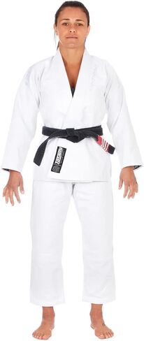 ملابس تاتامي القتالية للسيدات Estilo Black Label BJJ Gi - رمادي/أزرق in Kuwait