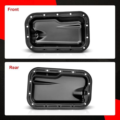 264-357 Lower Engine Oil Pan with Drain Plug Compatible with Dodge Charger Challenger Jeep Wrangler JK Chrysler 300 2011-2020 Replace 5184546AC in Saudi Arabia