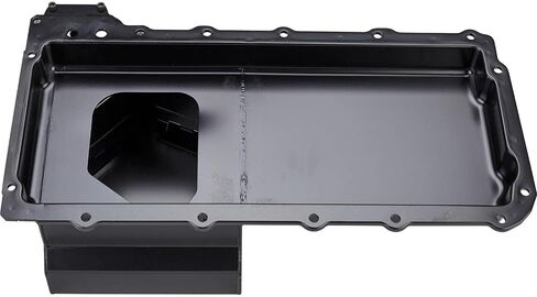 1 PC SHLPDFM Black Turbo LS Swap Conversion Low Profile Oil Pan 10 AN 90 Degree Turbo Drain OEM Filter Location in Saudi Arabia