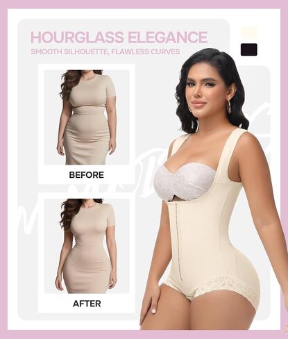 M MYODRESS Fajas Colombianas Shapewear for Women Stage 2 Faja Body Shaper Postpartum Post Surgery Tummy Tuck Bbl Compression in Saudi Arabia