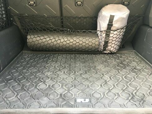 Rear Trunk Seats Organizer Cargo Net for Toyota FJ Cruiser 2007-2014 – Envelope Style Cargo Net for SUV - Premium Mesh Car Trunk Organizer – Compatible with FJ Cruiser in Saudi Arabia