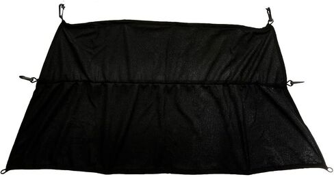 Rear Trunk Security Upper Lower Shade Cover Black for Corvette C7 Stingray 2014-2019 in Saudi Arabia