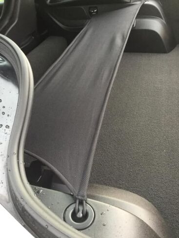 Rear Trunk Security Upper Lower Shade Cover Black for Corvette C7 Stingray 2014-2019 in Saudi Arabia