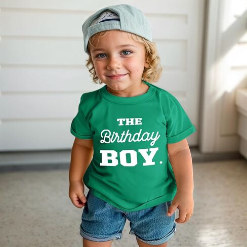 The Birthday Boy Shirt Toddler Boys Birthday Dude 2nd 3rd 4th 5th 6th Gift Kids Short Sleeve Party T-Shirt Tee Tops in Saudi Arabia