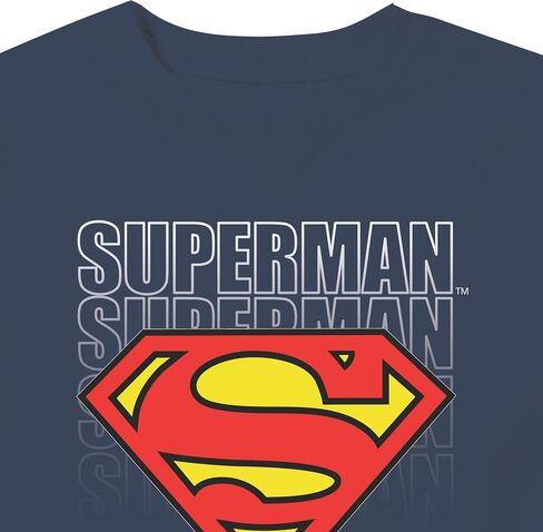 Navy Classic Toddler Boys Superman Forever Logo T-Shirt – Sizes 2T, 3T, 4T in Saudi Arabia