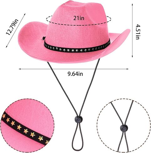 12 Pack Brown Cowboy Hats with Red Bandanas, Western Cowboy Set for Halloween Cosplay Birthday Themed Party Dress Up in Saudi Arabia