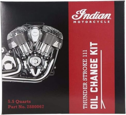 Indian Motorcycle New OEM Oil Change Kit, Thunder Stroke 111, 5.5 Quart, 2880067 in Saudi Arabia