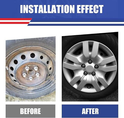 NIXON OFFROAD 16 بوصة Hubcaps لNissan Altima Sedan 2007-2012/Altima Coupe 2008-2009 [العجلة الفولاذية الملائمة فقط] غطاء حافة العجلة (مجموعة من 4) أغطية محور PP بديلة للسيارة (ورنيش، 5134Style) in Saudi Arabia