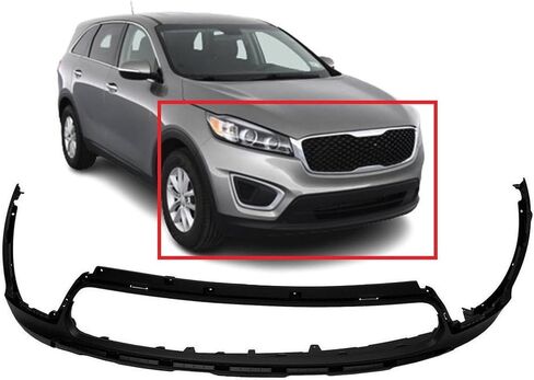 FitParts متوافق مع غطاء المصد السفلي الأمامي 2016 2017 2018 Kia Sorento KI1015105 EX L LX Sport. جاهز للرسم. 86512C6000 in Saudi Arabia