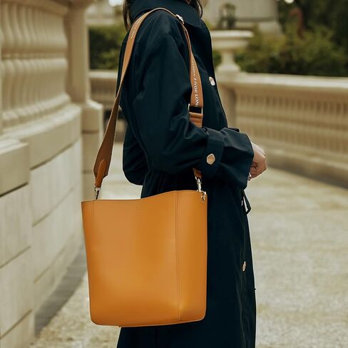 VICTORIA HYDE Fashion Bucket Bags, Women Leather Handbags, Large Shoulder Bag in Saudi Arabia