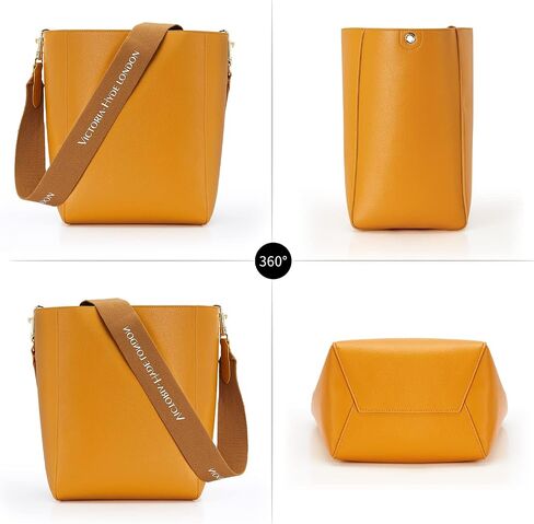 VICTORIA HYDE Fashion Bucket Bags, Women Leather Handbags, Large Shoulder Bag in Saudi Arabia