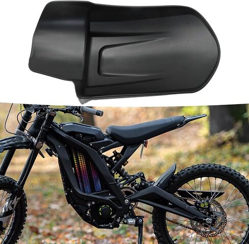 Electric Bike Motorcycle Rear Cushion Fender Protector Replacement for SurRon Light Bee X S X160 X260, Black Dirt Bike Cushion Fender Mudguard, ABS Plastic Rear Wheel Mud Flap in Saudi Arabia