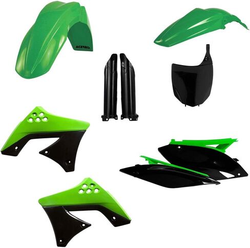 طقم بلاستيك كامل من Acerbis أصلي 09/12 لـ Kawasaki KX250F 2009-2012 in Saudi Arabia