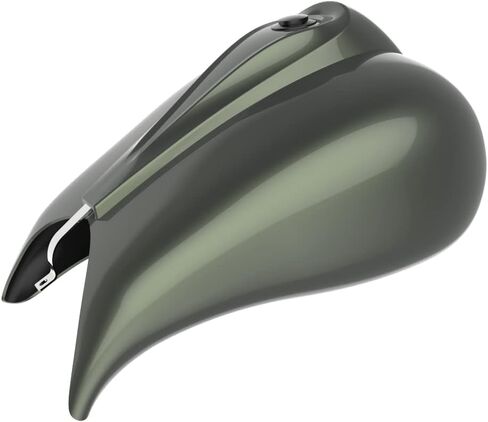 Stretched Tank Covers with Tank Dash Console & Fuel Gas Tank Cap, Gallon Fuel Shrouds Fit for Harley Touring, 2008-2023, Street Glide, Road Glide in Saudi Arabia