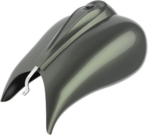 Stretched Tank Covers with Tank Dash Console & Fuel Gas Tank Cap, Gallon Fuel Shrouds Fit for Harley Touring, 2008-2023, Street Glide, Road Glide in Saudi Arabia