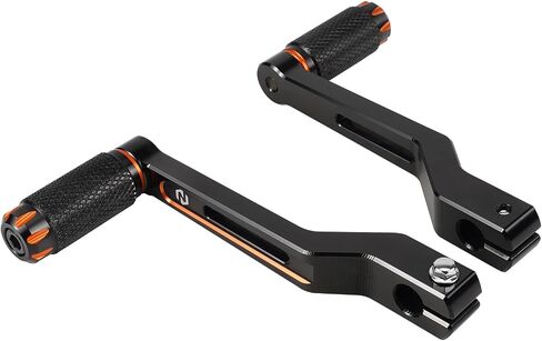رافعة تروس CNC سوداء من NICECNC من الألومنيوم متوافقة مع Harley CVO Limited FLHTKSE 2014-2020، Electra Glide Highway King FLHFB 2023، Fat Boy 114 FLFBS 2018-2024، انظر التركيبات in Saudi Arabia